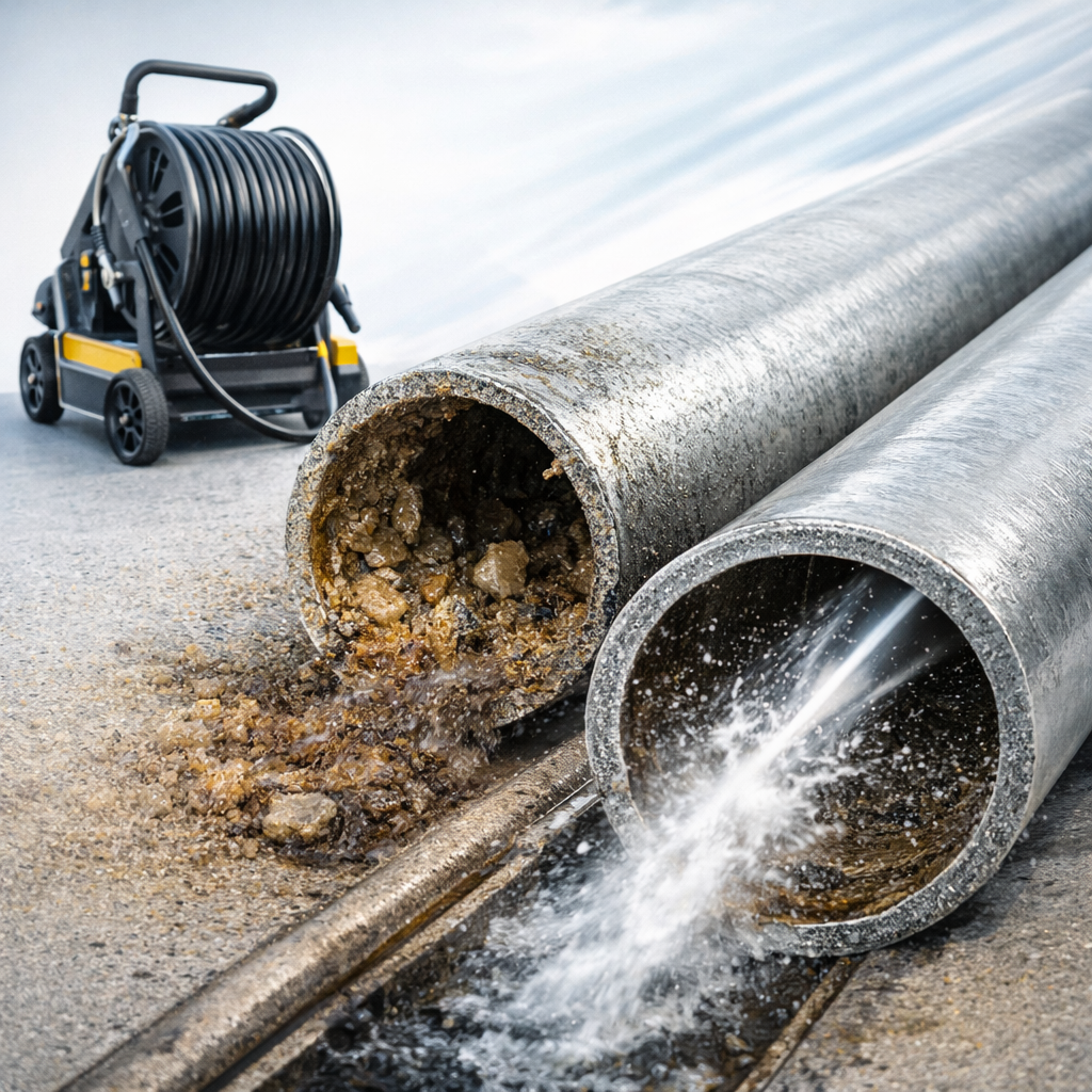 Механическая и гидродинамическая чистка