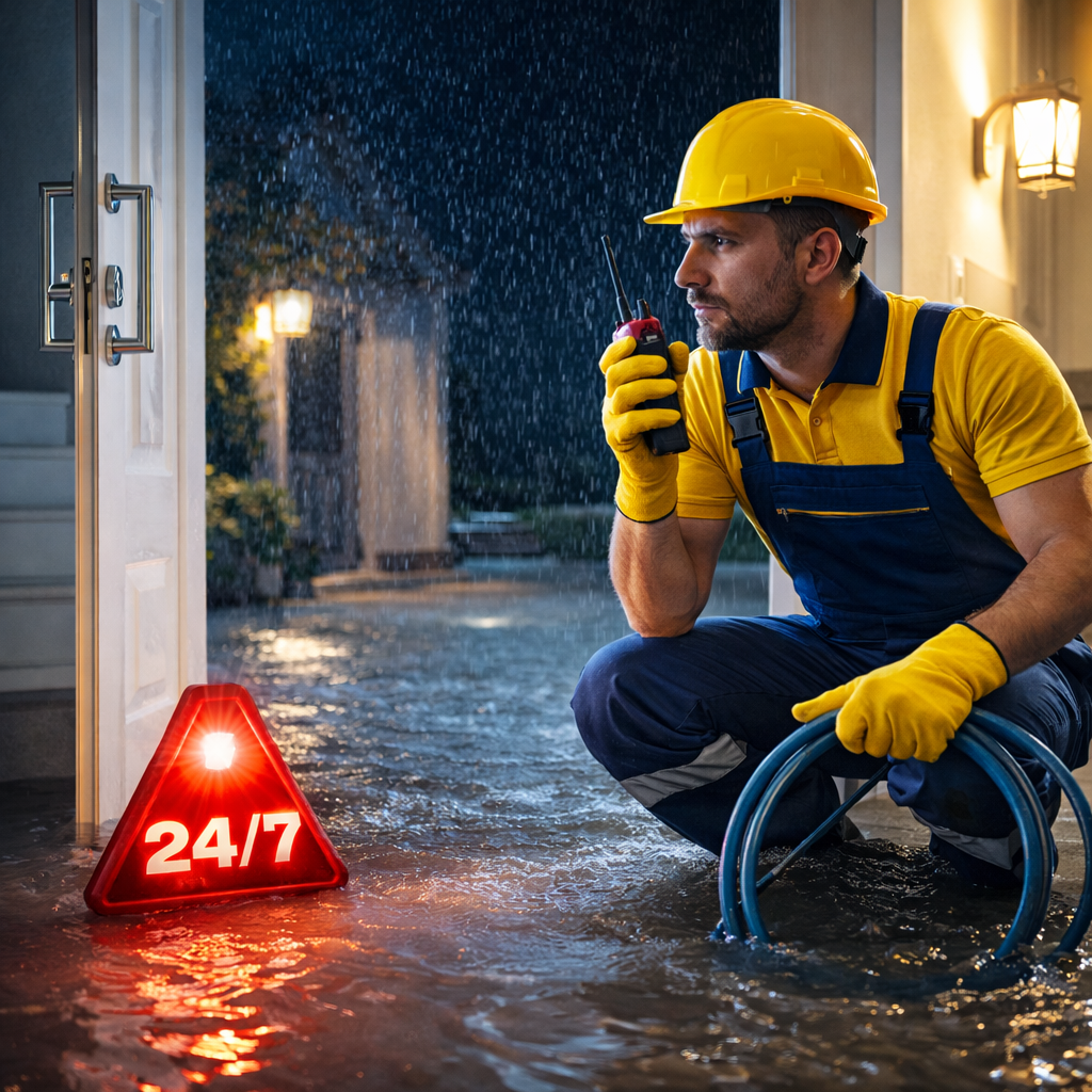 Аварийный выезд и поиск засоров